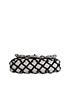 Medium Canebiers Net Flap Bag, top view